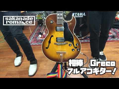 おれのあいぼう紹介するよん。フルアコースティックギター Greco FA