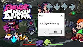 FNF WeekEnd 1: How to Fix NULL OBJECT REFERENCE Error