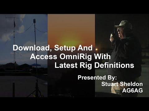 Download, Setup And Access OmniRig With Latest Rig Definitions