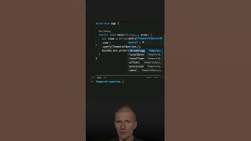 Extracting Information from OffsetDateTime with Built-In TemporalQueries #java #shorts #airhacks