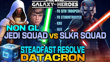 [5v5] SLKR SQUAD COUNTER w/NON GL JEDI SQUAD - SWGOH/TW