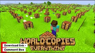 World Copies Everything Addon MCPE/Minecraft Bedrock Edition (26.X, 1.21+) screenshot 2