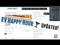 Updated RV Happy Hour Community Website Tour