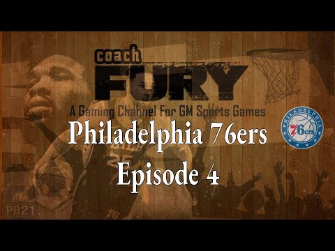 Draft day Sports Pro Basketball 21 lets play - 76ers episode 4