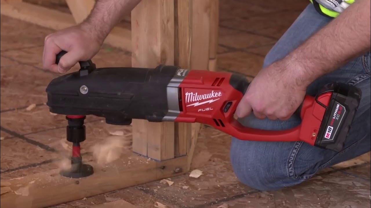 Мощная угловая дрель Milwaukee® M18 FUEL™ SUPER HAWG™ для сверления ...