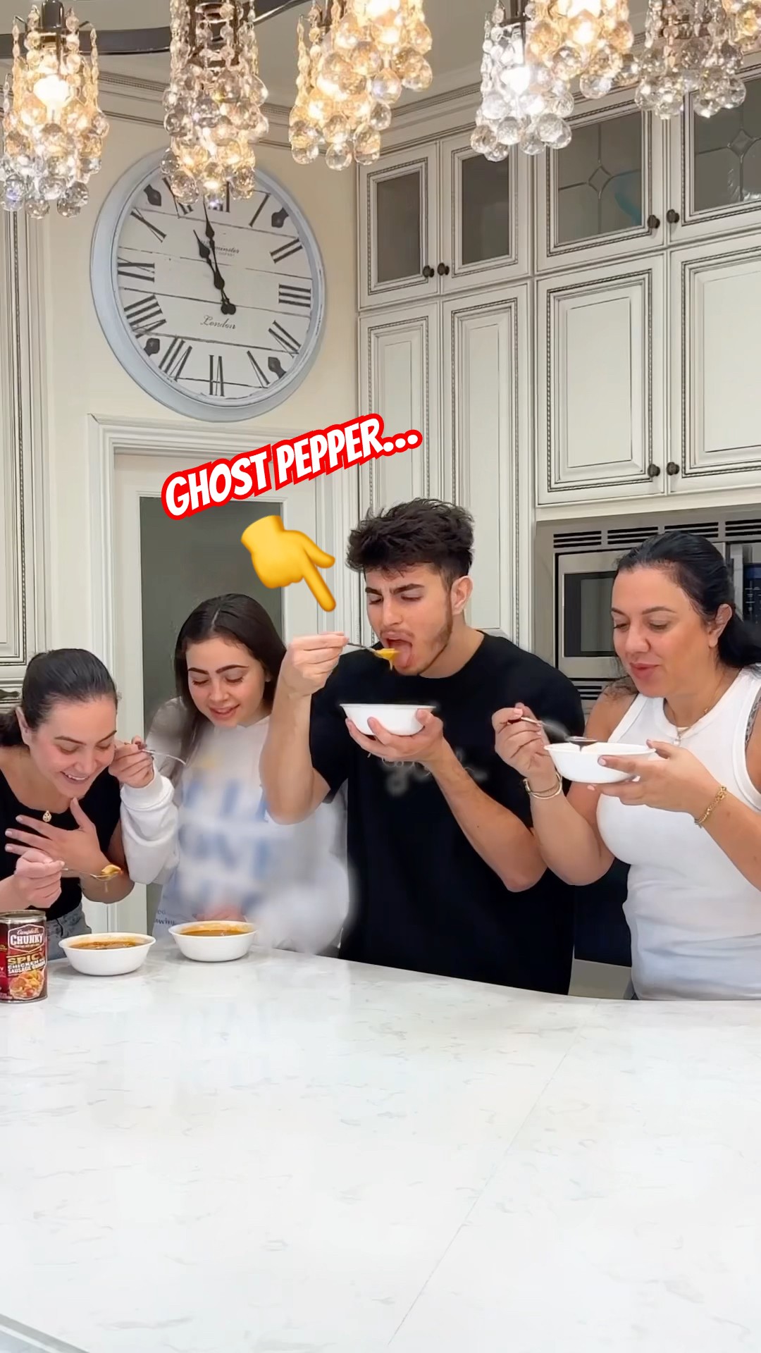 We tried the worlds spiciest soup ?
