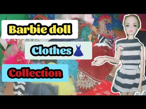 Barbie doll cloth collection 😘 #barbie