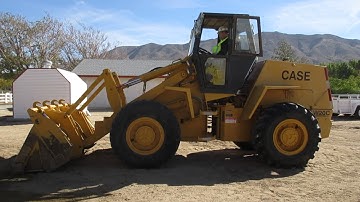 Case Wheel Loader Start Up Procedures by Operator Adams