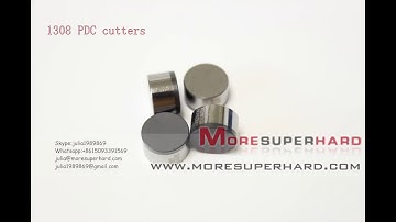 1308 Polycrystalline Diamond pdc cutters for oil drill bits