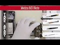 How to disassemble 📱 Meizu M3 Note (M681h) Take apart Tutorial