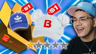 Comprando las gorras más Baratas de AliExpress 🤑💸