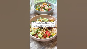 5 foods you need on the Mediterranean Diet! #mediterraneandiet