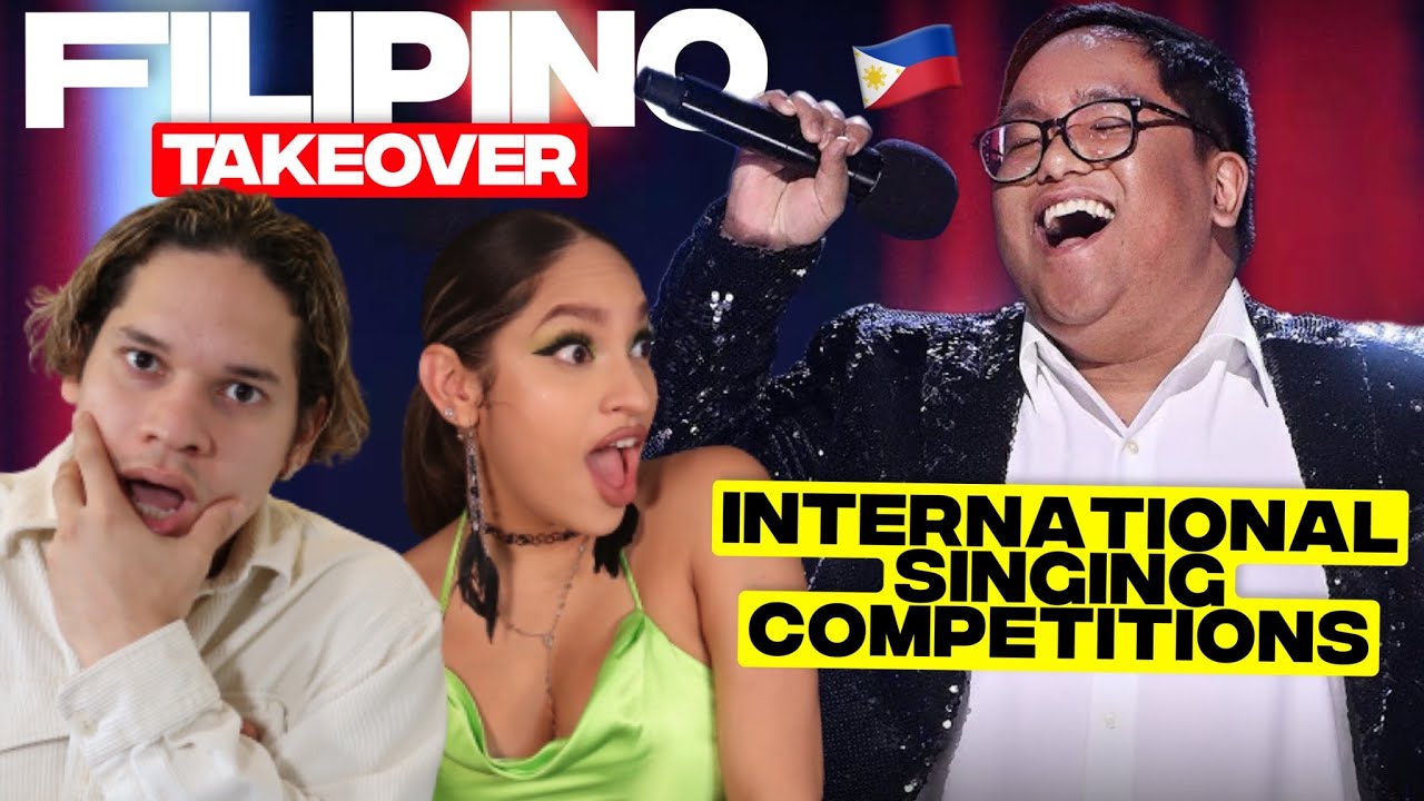 Waleska & Efra react to Filipino Singers TAKING OVER SINGING competitions all around the world 2025