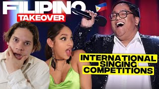 Waleska e Efra reagem a ascensao dos cantores filipinos ao topo das competicoes 