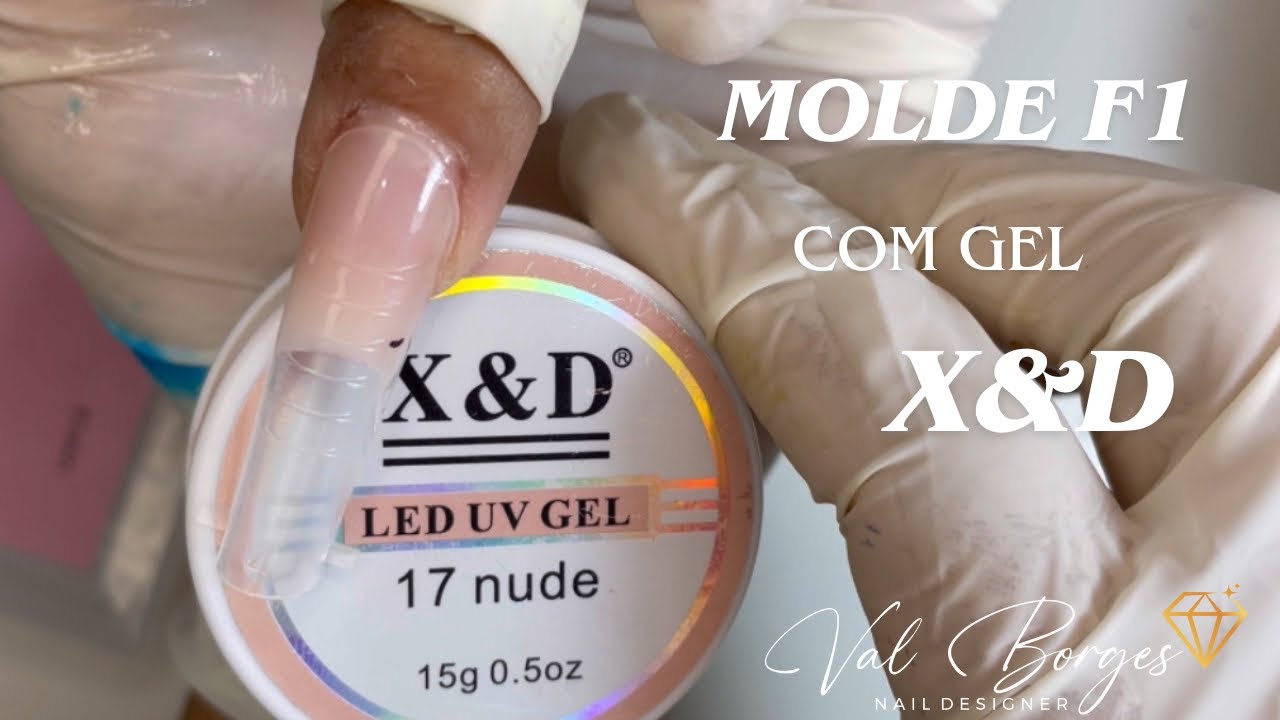 Molde F1 Com Gel X&D| XeD | Será que Dá certo ?🤔
