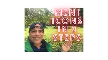 how to add menu icon in the header in WordPress