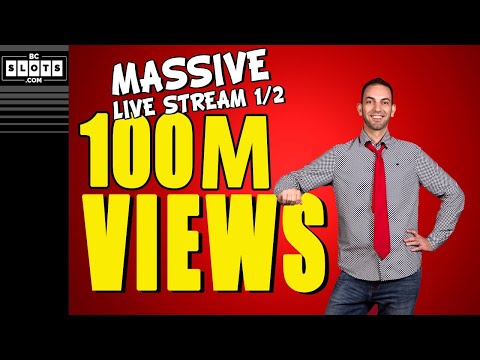 🔴 100,000,000 VIEWS on YouTube 🎰 CELEBRATION Pt.1/2 ✪ BCSlots