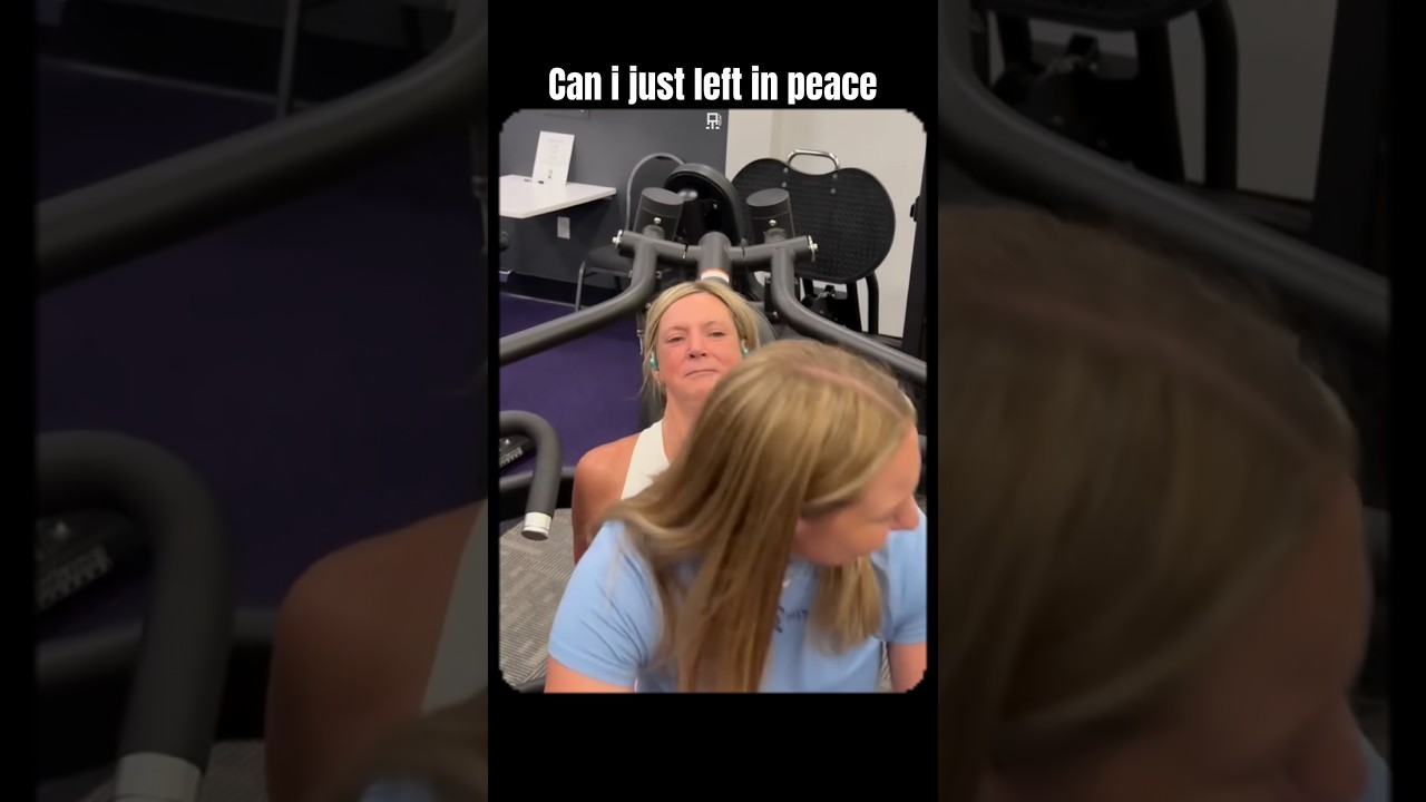 Gym Karens are a different breed 😭 #hopecore #hopeless #funny
