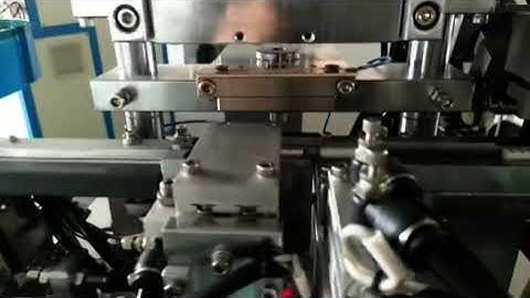 Automatic pin insertion machine WIP-08. For realy & step motors