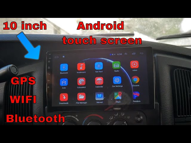 CHEAP 10 inch touch screen Android car radio (51 dollars) - YouTube