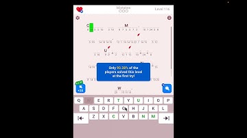 Cryptogram: The Solution For Level 116! - Step by Step Word Brain Puzzle