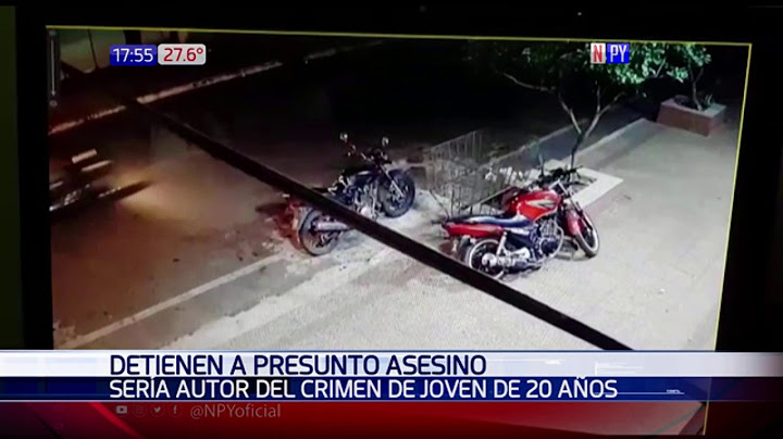 Detienen a presunto motoasaltante que mató a joven de 20 años