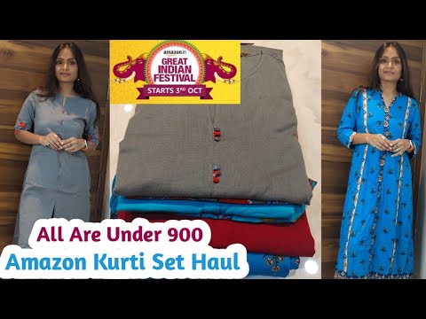 Amazon Kurti Set Haul | Affordable 