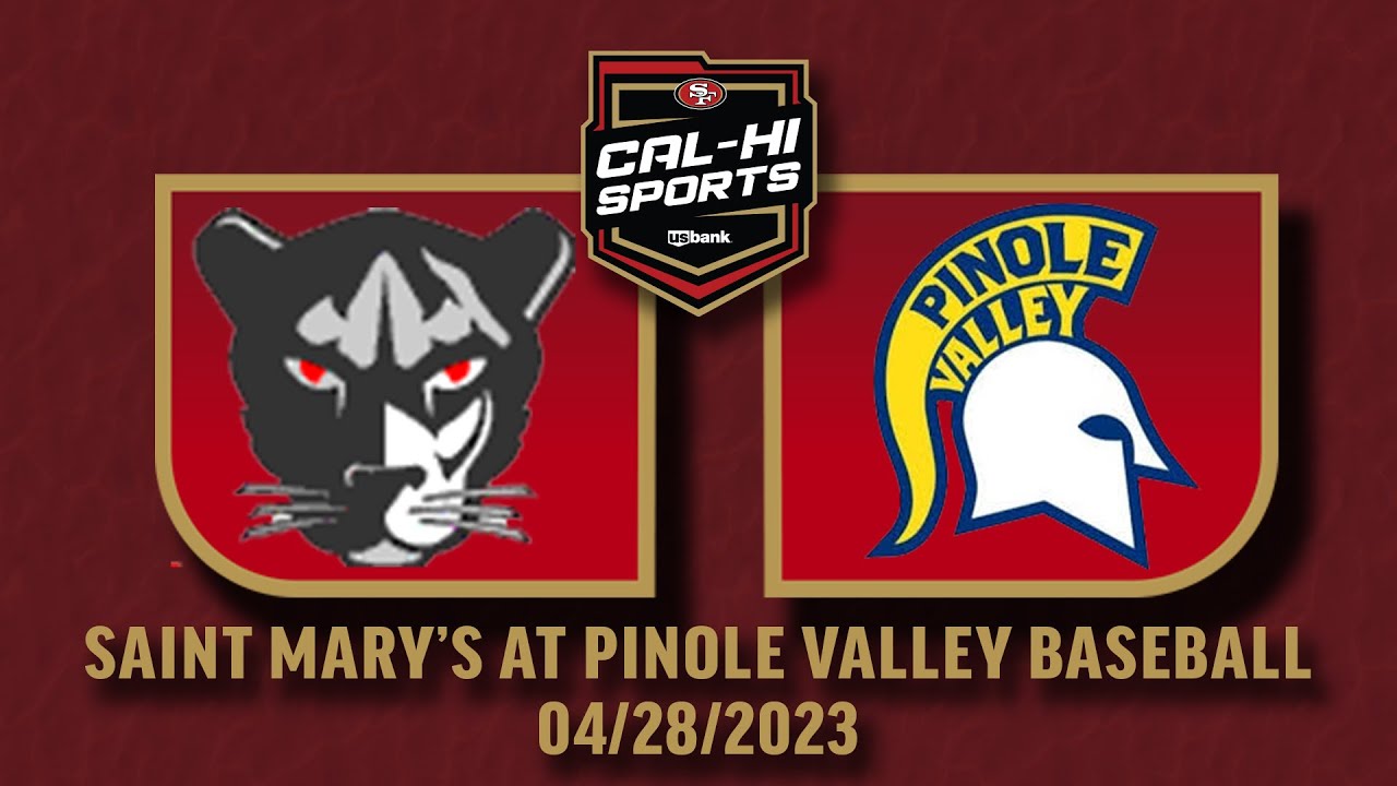 St. Mary's at Pinole Valley Baseball 4.28.23 YouTube