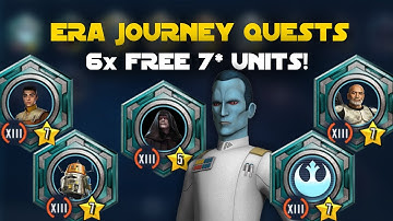 Easy completion + Shock Cheese - Journey Quest Lightspeed Tokens Quest Guide | SWGOH