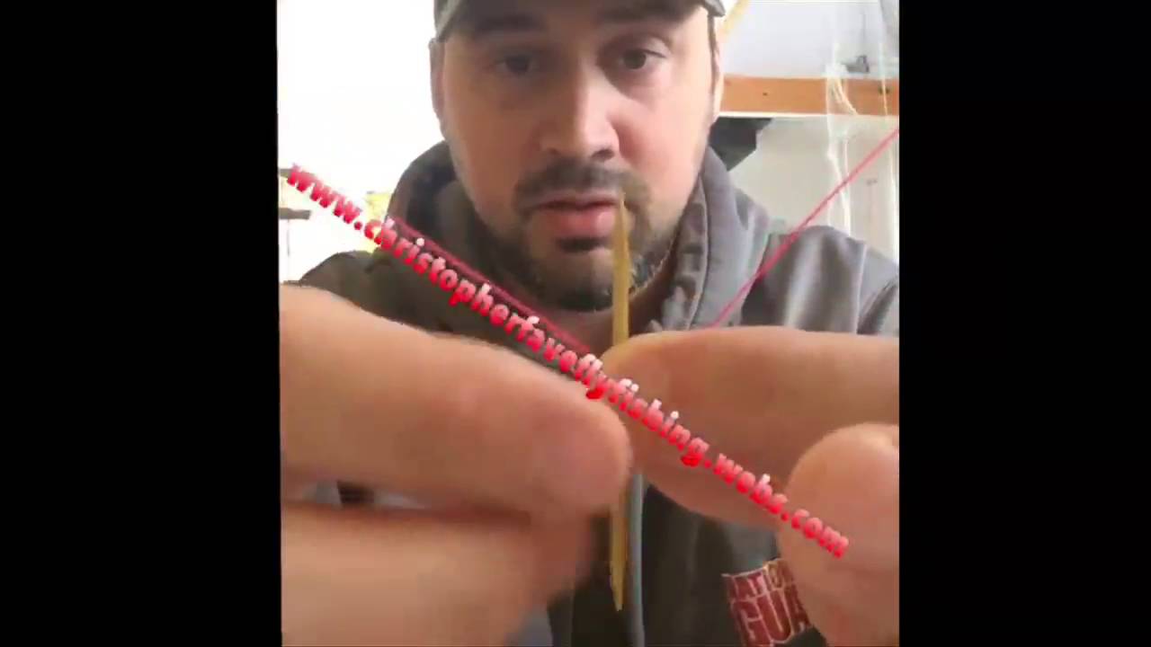 How to tie a Blood Knot