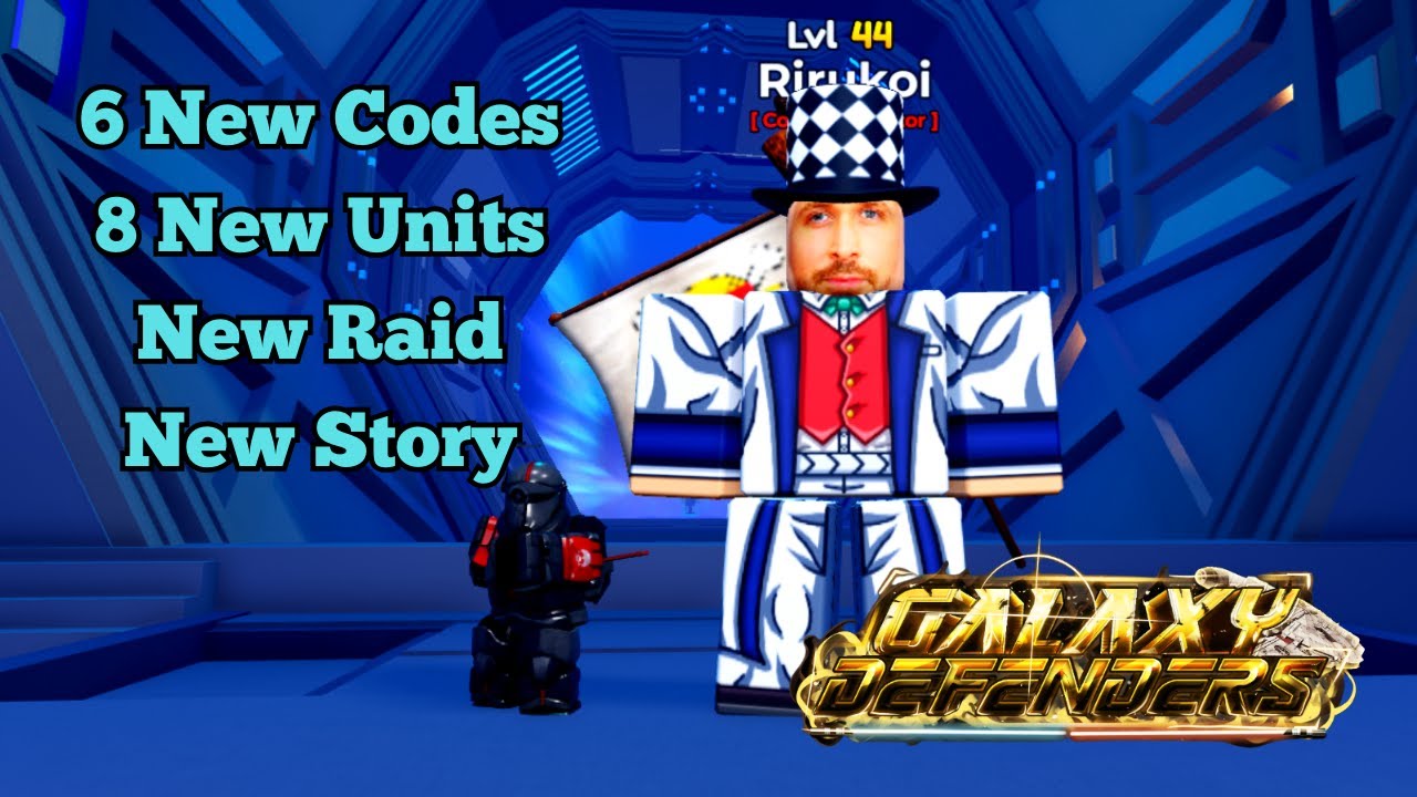 Update 2.1, 8 New Units, New Raid! (6 New Codes) | Galaxy Defenders