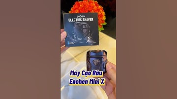 Máy Cạo Râu Enchen Mini X với thiết kế nhỏ gọn và cực kì hầm hố #enchenminix #maycaorau