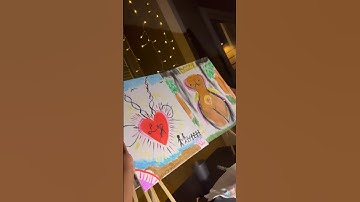 Date Night at Home #datenight #datenightideas #paintandsip