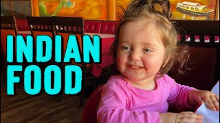 Baby tries food from INDIA for first time #indianfood #babygirl #mango