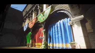 LUMINA Global Illumination, Proxy Mode without use of Geometry Shaders (experimental) - Atrium