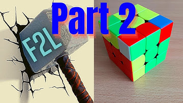 Sledgehammer use in F2L (Part2)