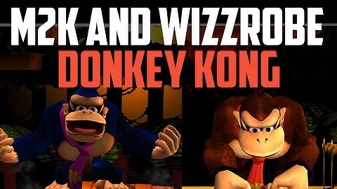 Mew2King and Wizzrobe upside down controller DK DITTO (and DK vs Fox)