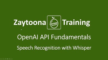 OpenAI API with Node.js: Lesson #18 (Speech Recognition with Whisper)