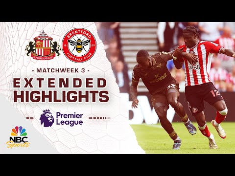 Sunderland v. Brentford | PREMIER LEAGUE HIGHLIGHTS | 8/30/2025 | NBC Sports
