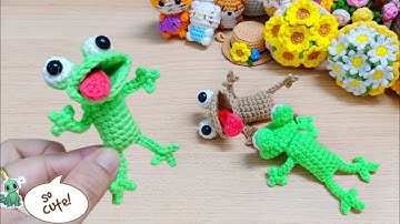 Crochet lizard amigurumi | Hướng dẫn móc con thằn lằn cute