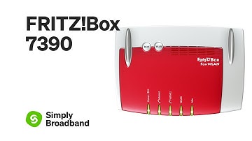 FritzBox 7390 — Internet connection setup