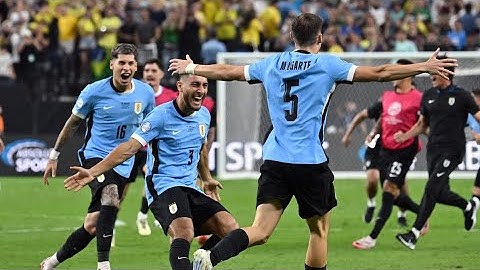 Uruguay 0-0 Brazil |Pen : 4-2 / Highlights All goals / Copa America 2024