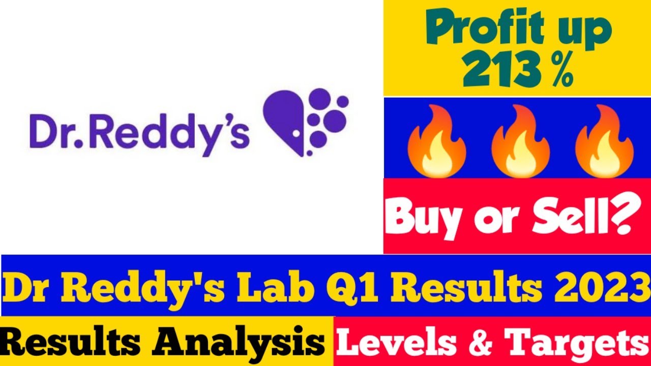 Dr Reddy Q1 results 2023, Dr Reddy q1 results, Dr Reddy share news ...
