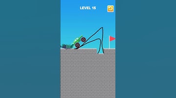 Draw Bridge Puzzle Game Level 15 #shorts