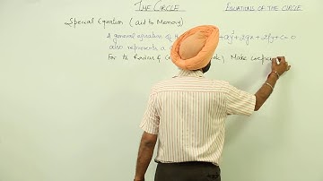 IMPORTANT ICSE CLASS 11 MATH l The Circles |  Aid to memory for equation of the circle l L7