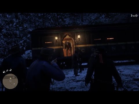 Red Dead Redemption 2 ქართულად, ნაწილი: 2. მატარებელის გაძარცვა და გასეირნება ქალაქში