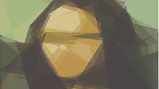 Celebrity Genetic algorithm drawing of Mona Lisa Profile