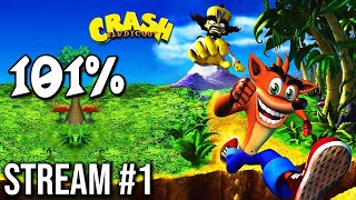Crash Bandicoot: The Huge Adventure FIRST PLAYTHROUGH! (Crash Bandicoot XS)
