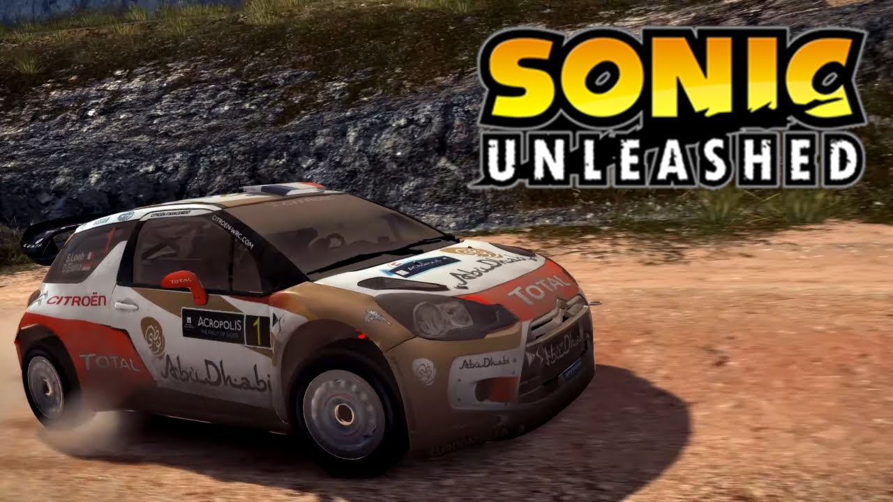 Intense Rally Driving with Sonic Unleashed Music - WRC4 Acropolis Rally with Windmill Isle Day