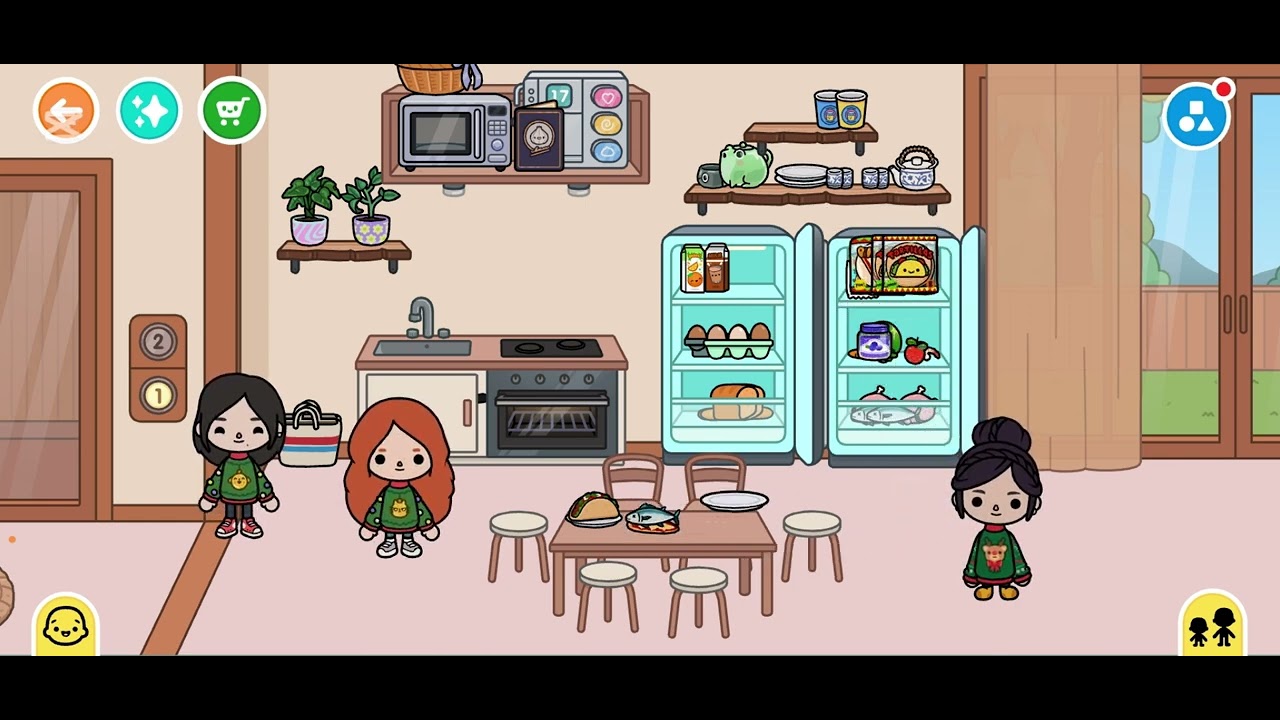 جارتنا افطرت عندنا مفاجئه 😱😱 ( عائلة توكا بوكا )